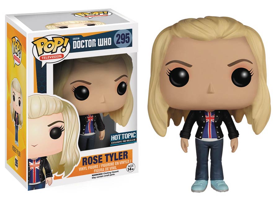 POP Television 295 Doctor Who Rose Tyler Bad Wolf Vinyl Figure