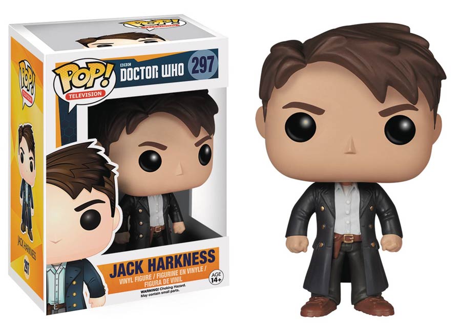 POP Television 297 Doctor Who Jack Harkness Vinyl Figure