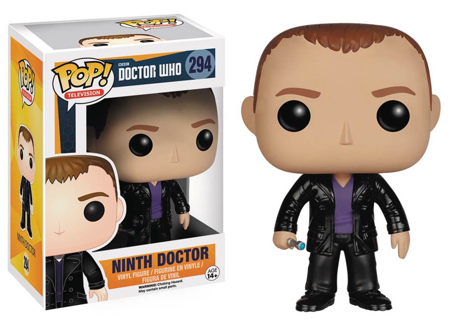 POP Television 294 Doctor Who Ninth Doctor Vinyl Figure