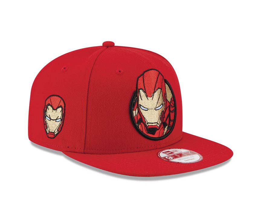 Captain America Civil War Iron Man Retroflect 950 Snap Back Cap