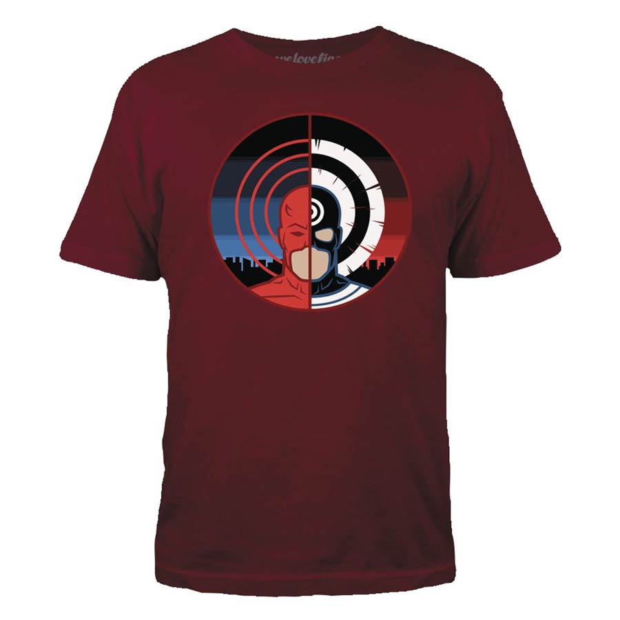 Daredevil Order & Chaos Red T-Shirt Large