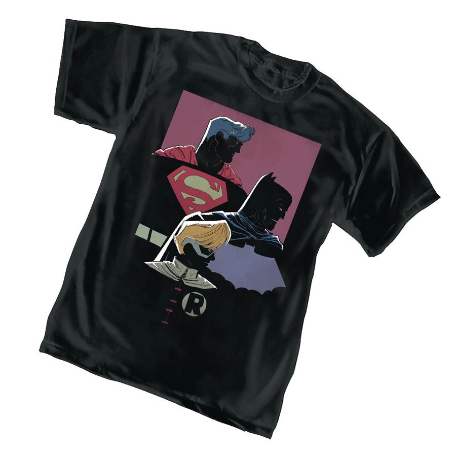 Dark Knight III The Master Race Trio By Klaus Janson T-Shirt Large