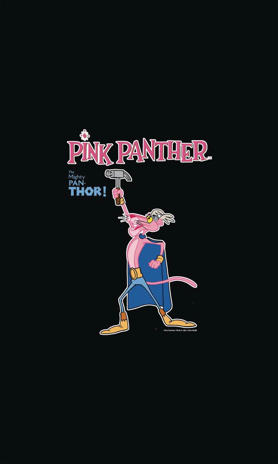 Pink Panther Mighty Pan-Thor T-Shirt XXX-Large