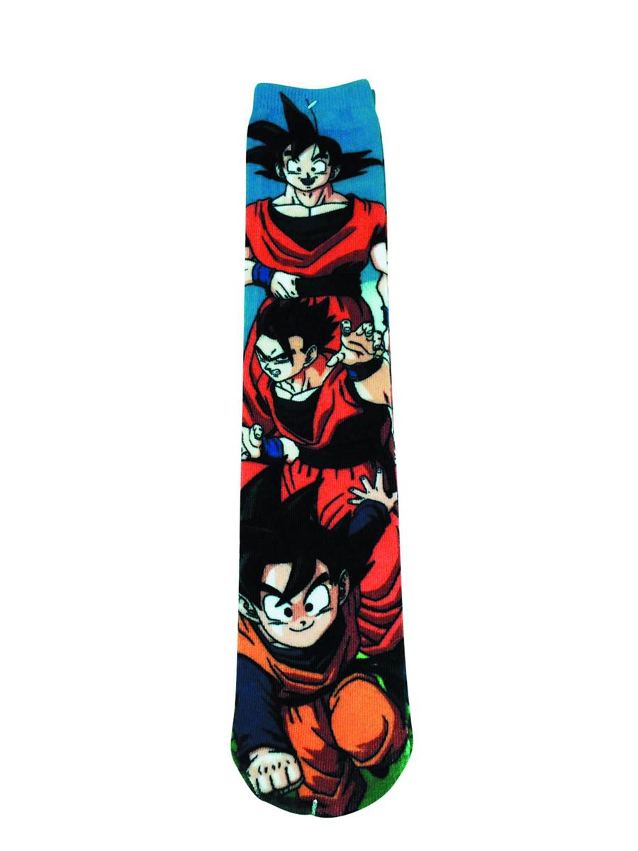 Dragon Ball Z Gokus Family Photoreal Crew Socks