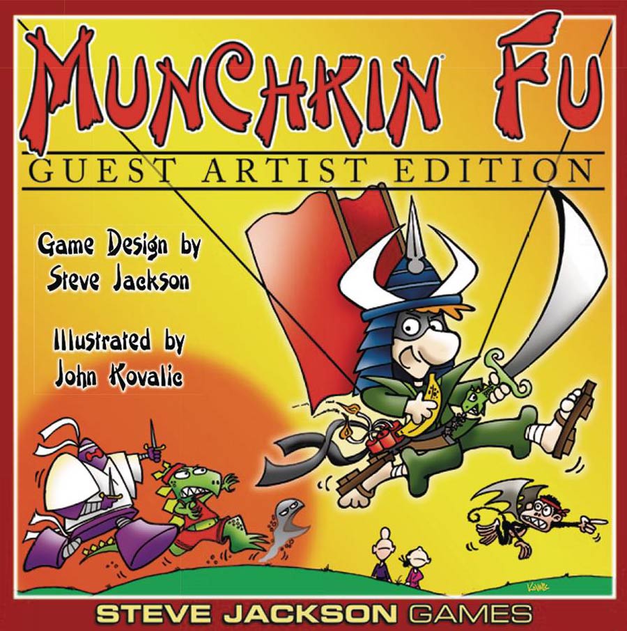 Munchkin Fu Guest Artist Edition John Kovalic Card Game