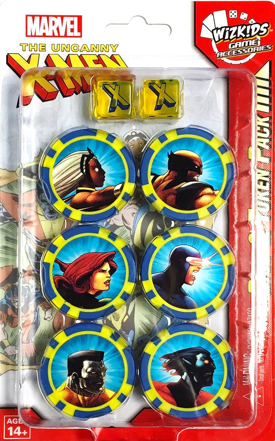 Marvel HeroClix Uncanny X-Men Dice And Token Pack