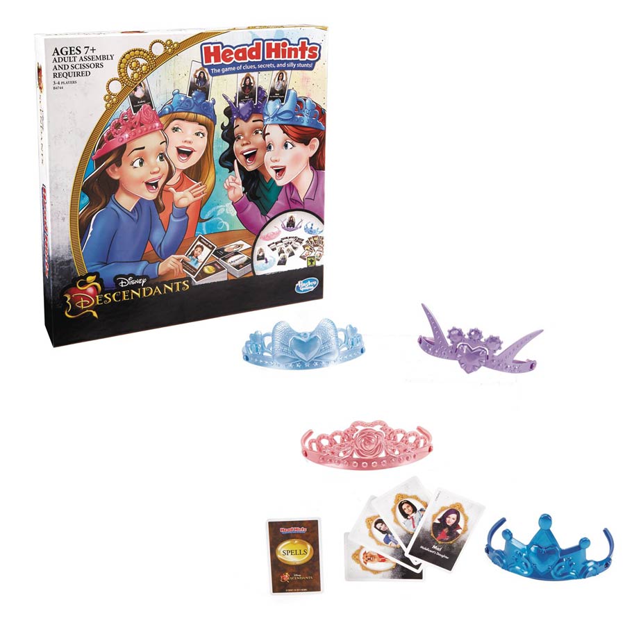 Head Hints Disneys Descendants Edition Game Case