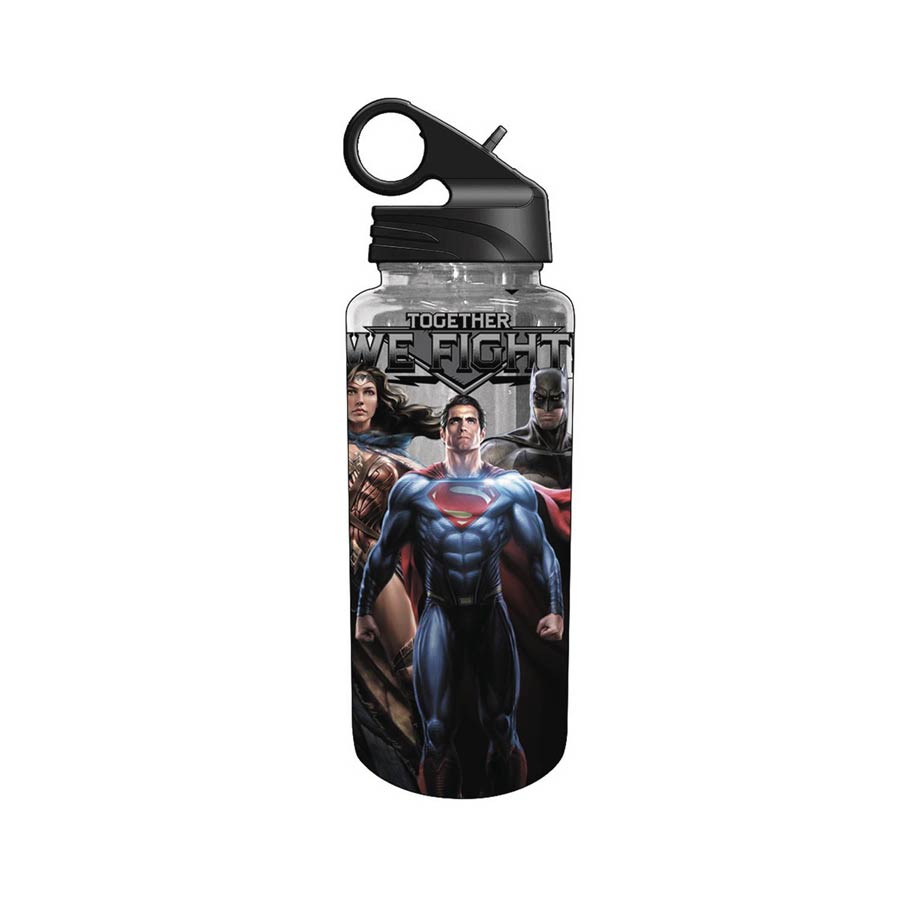 Batman v Superman Dawn Of Justice Tritan Water Bottle - Together We Fight
