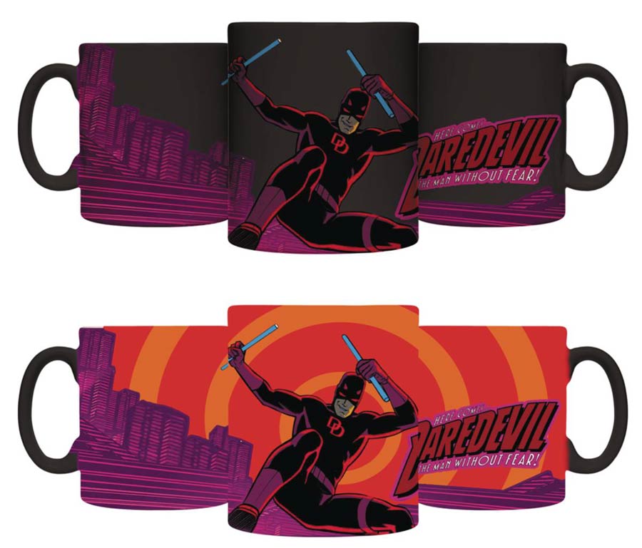 Daredevil Radar Sense Previews Exclusive Heat Change Mug