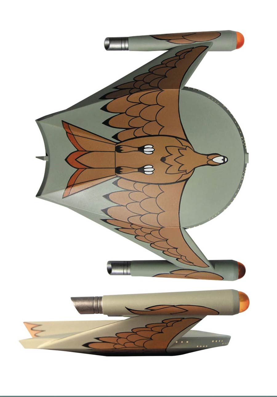 Star Trek The Original Series Romulan Bird Of Prey Electronic Starship