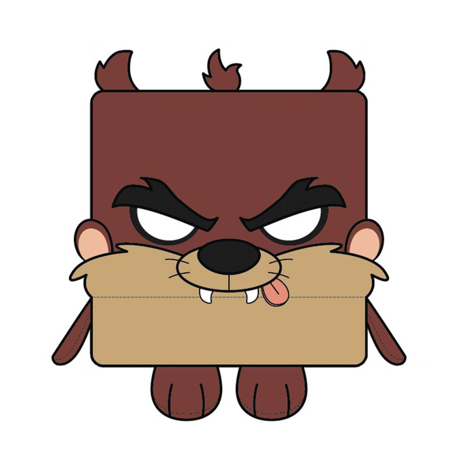 Warner Bros Kawaii Cube Medium Plush - Tasmanian Devil