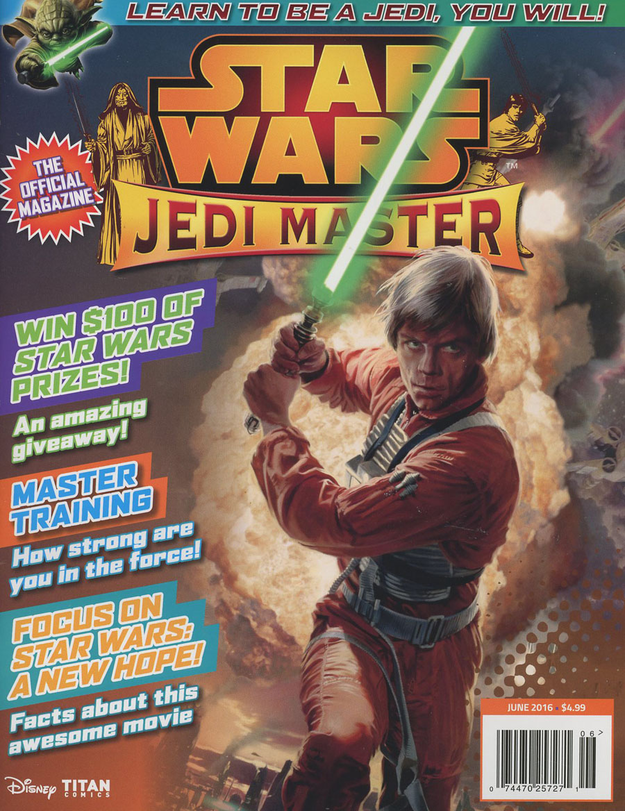 Star Wars Jedi Master Magazine #4 June 2016