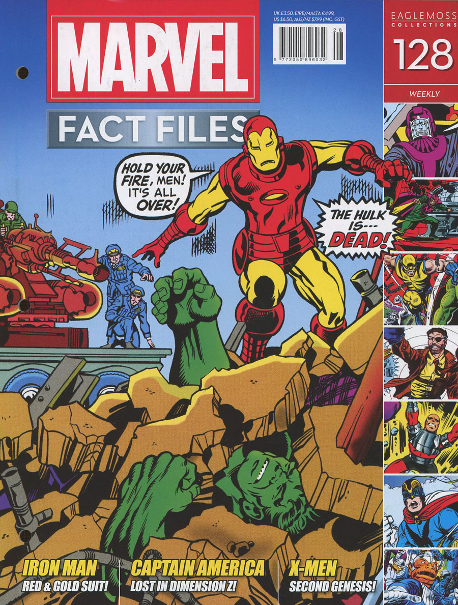 Marvel Fact Files #128
