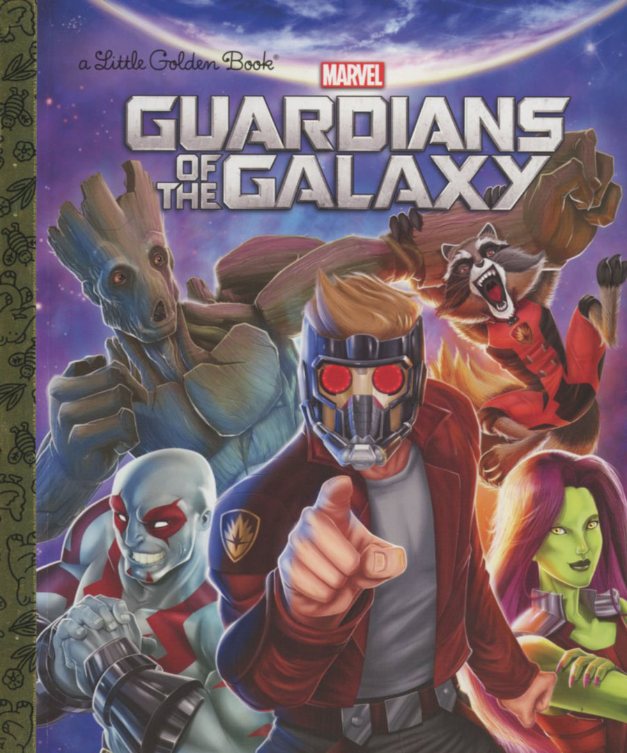 Guardians Of The Galaxy Little Golden Book HC