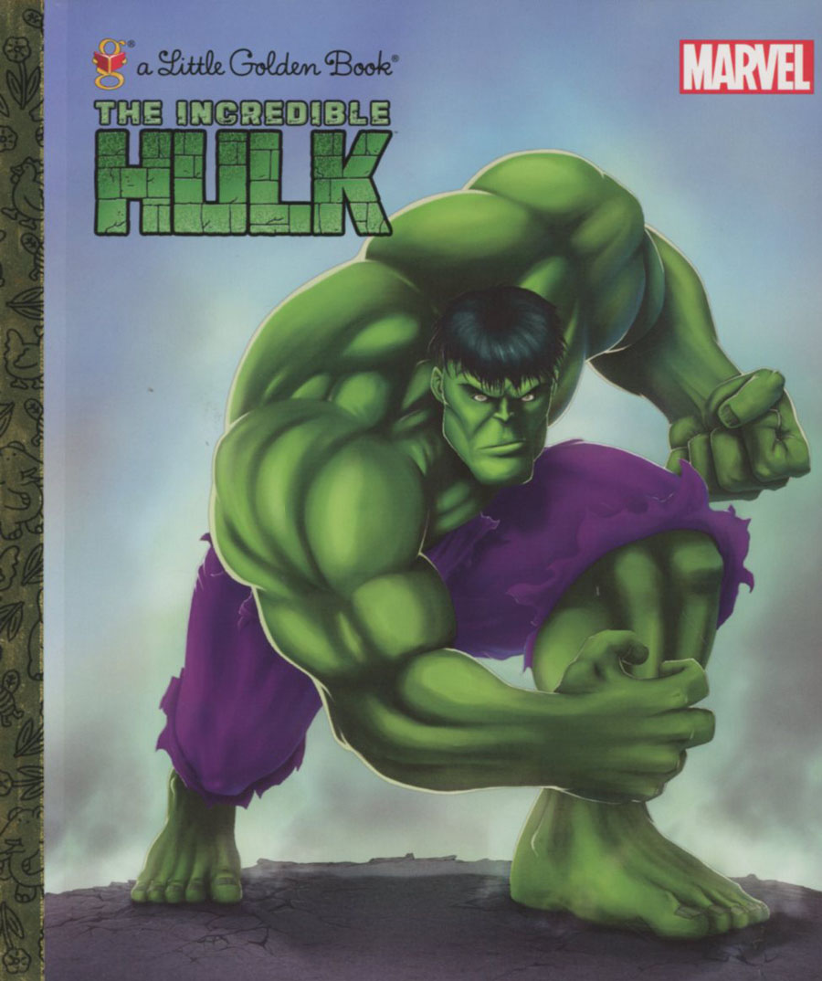 Incredible Hulk Little Golden Book Reissue HC