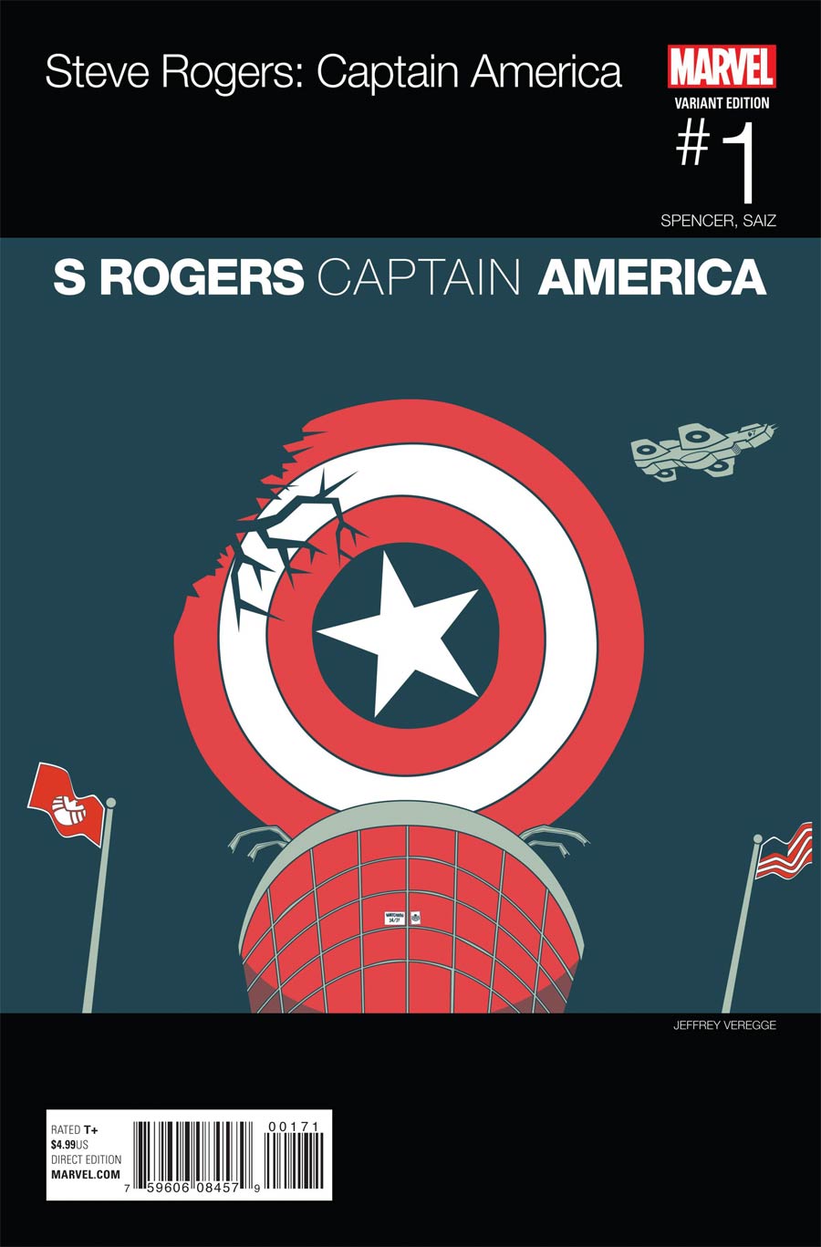 Captain America Steve Rogers #1 Cover E 1st Ptg Variant Marvel Hip-Hop Cover