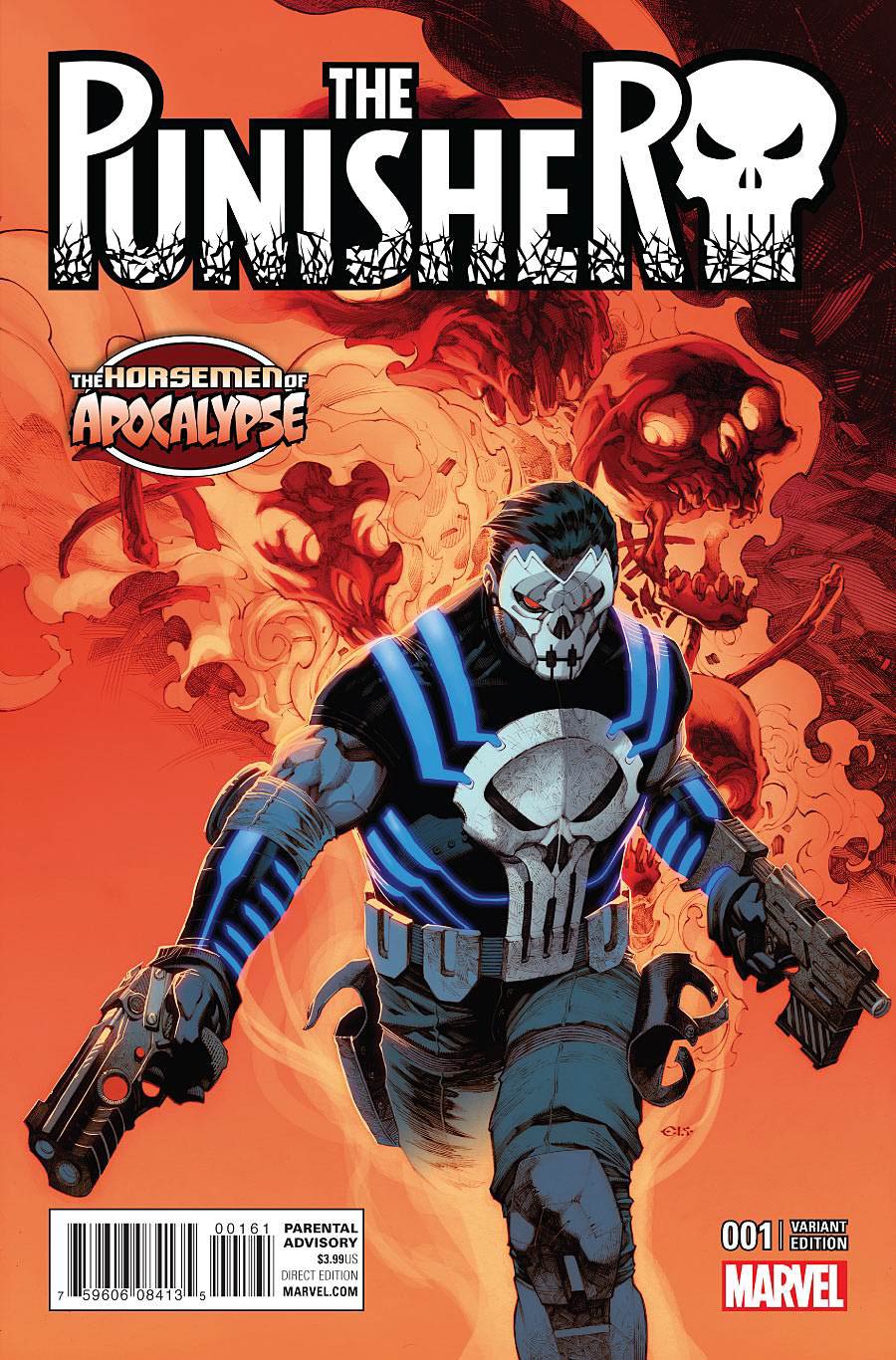 Punisher Vol 10 #1 Cover C Variant Chris Stevens Age Of Apocalypse Cover