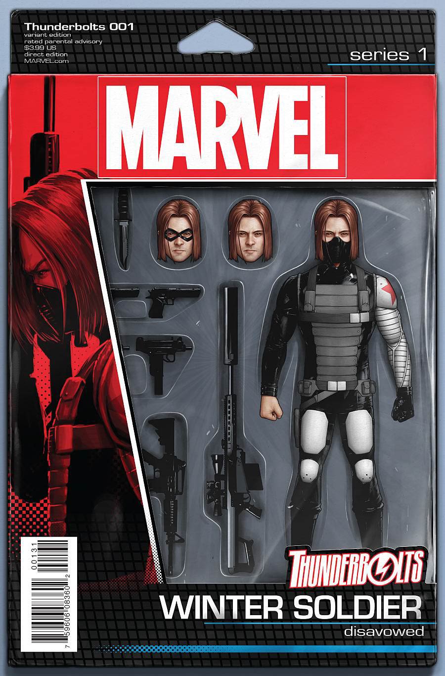 Thunderbolts Vol 3 #1 Cover C Variant John Tyler Christopher Action Figure Cover