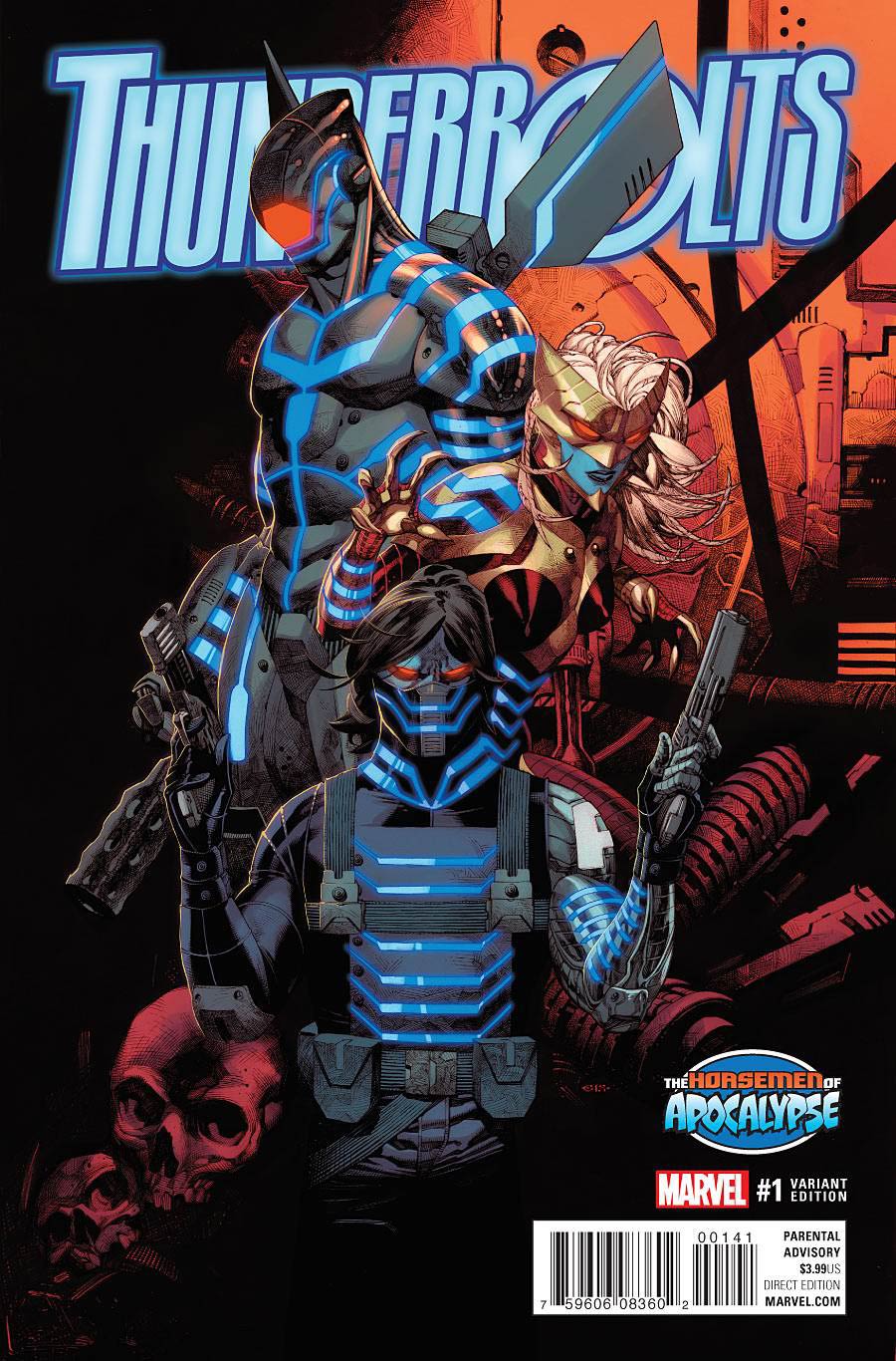 Thunderbolts Vol 3 #1 Cover D Variant Age Of Apocalypse Cover