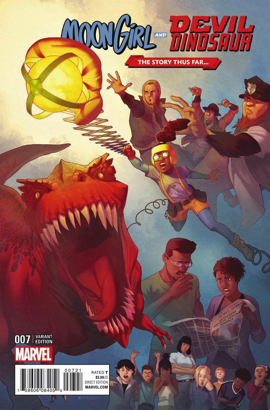 Moon Girl And Devil Dinosaur #7 Cover B Variant Story Thus Far Cover