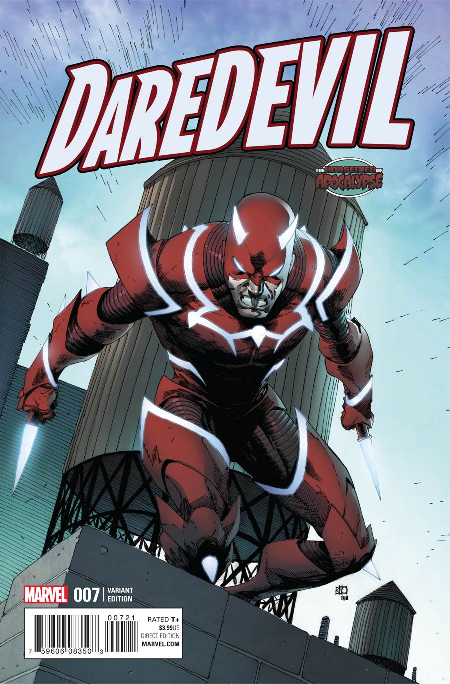 Daredevil Vol 5 #7 Cover B Variant Age Of Apocalypse Cover