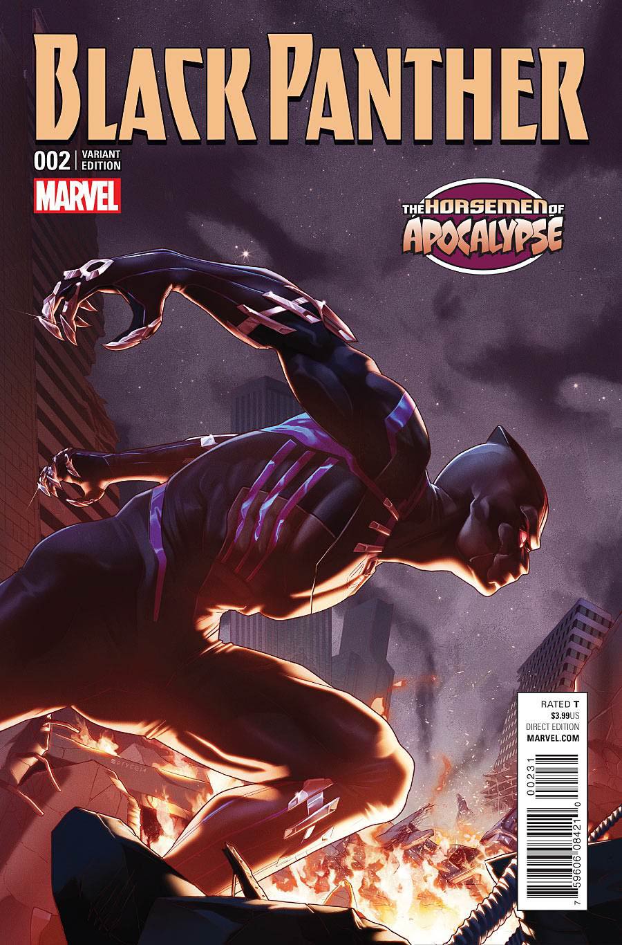 Black Panther Vol 6 #2 Cover C Variant Age Of Apocalypse Cover