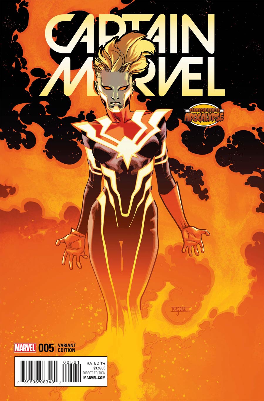 Captain Marvel Vol 8 #5 Cover B Variant Age Of Apocalypse Cover