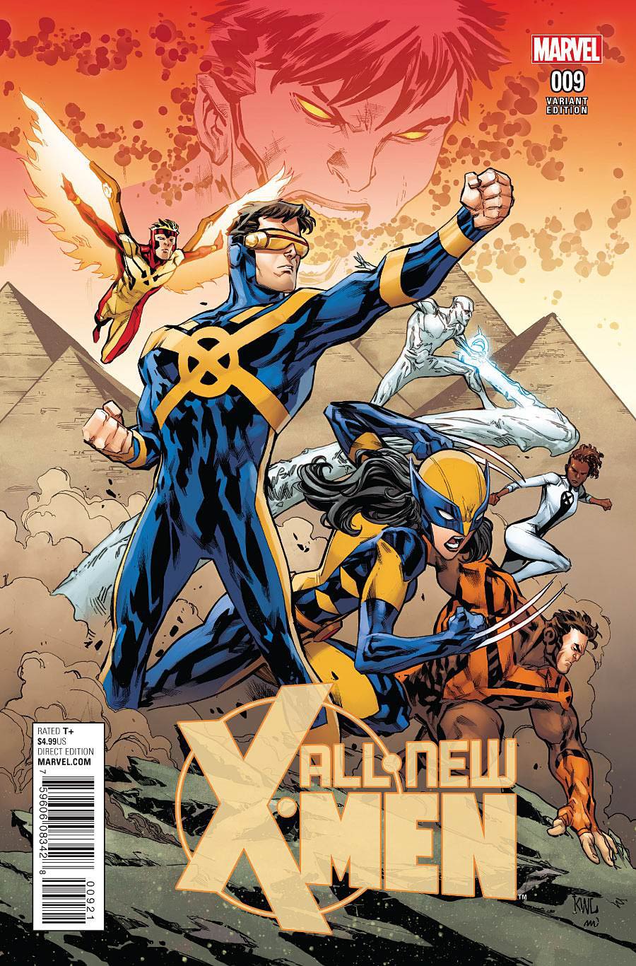 All-New X-Men Vol 2 #9 Cover B Variant Ken Lashley Connecting C Cover (X-Men Apocalypse Wars Tie-In)