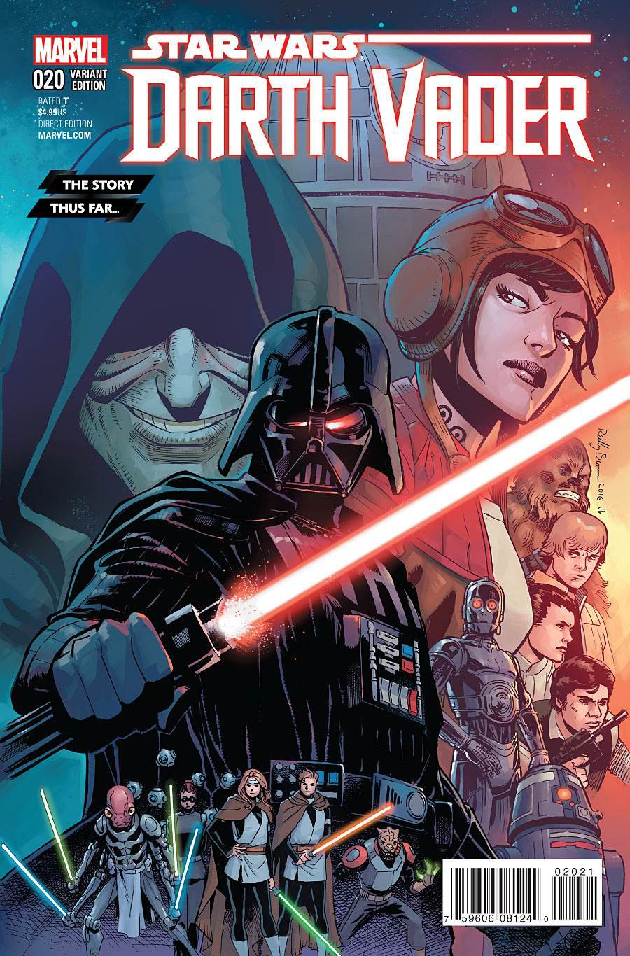 Darth Vader #20 Cover C Variant Story Thus Far Cover