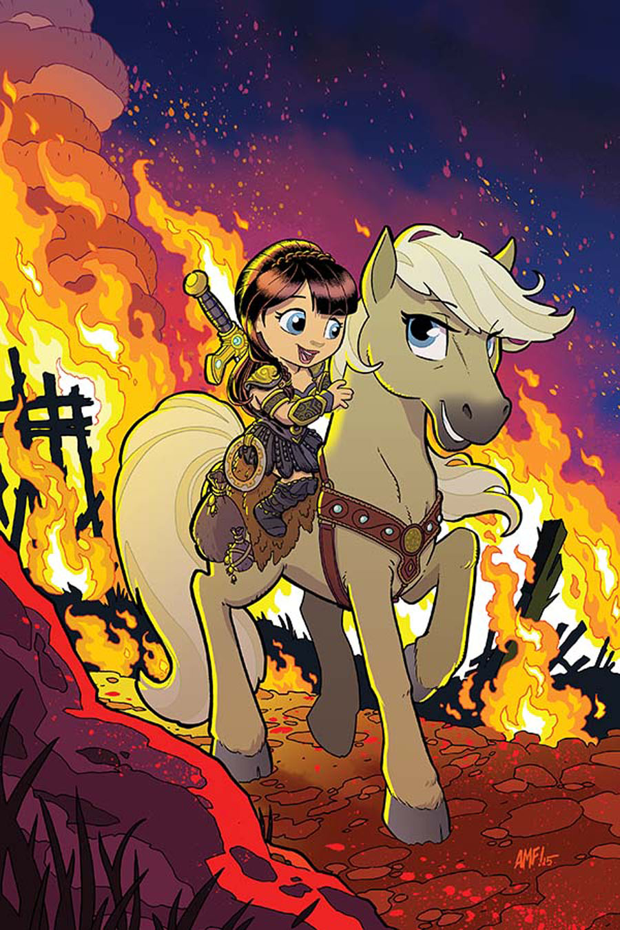 Xena Warrior Princess Vol 3 #2 Cover D Incentive Tony Fleecs Virgin Cover