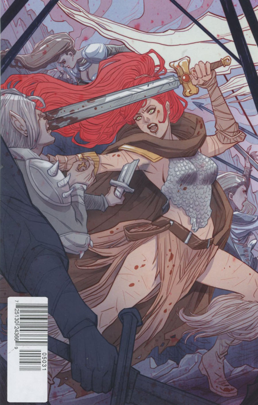 Red Sonja Vol 6 #5 Cover C Rare Marguerite Sauvage Virgin Cover