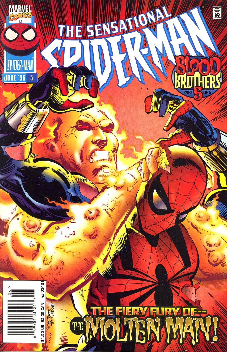 Sensational Spider-Man #5 Cover B Newsstand Edition