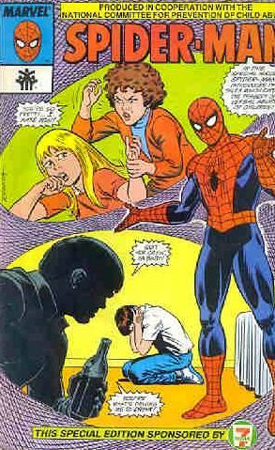 Amazing Spider-Man Prevent Child Abuse 7-11 (1987)