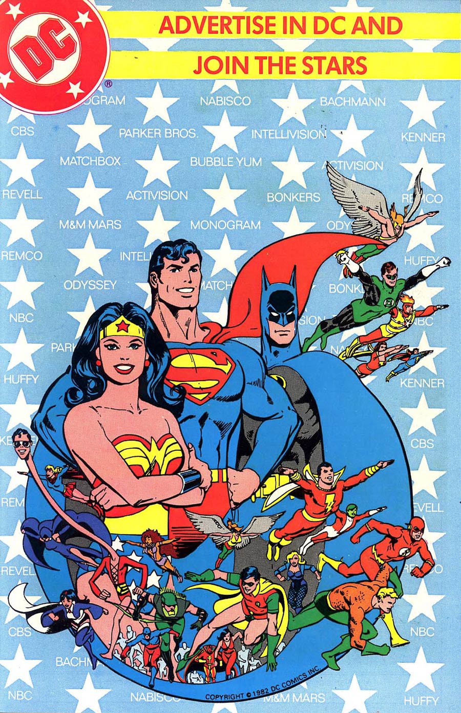 DC Comics Advertise In DC and Join The Stars