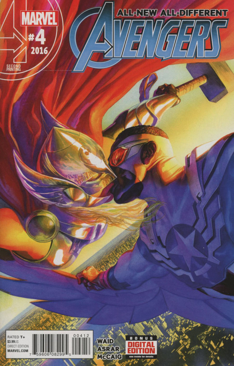 All-New All-Different Avengers #4 Cover D 2nd Ptg Alex Ross Variant Cover