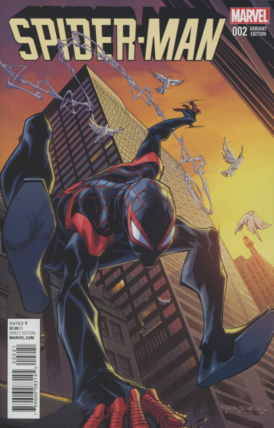Spider-Man Vol 2 #2 Cover B Incentive Khary Randolph Variant Cover