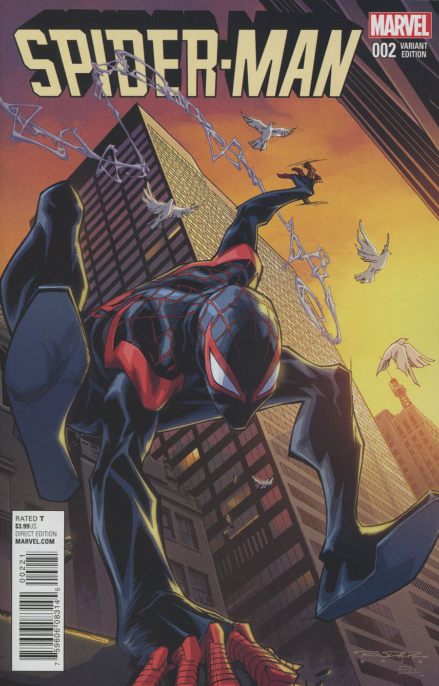 Spider-Man Vol 2 #2 Cover B Incentive Khary Randolph Variant Cover