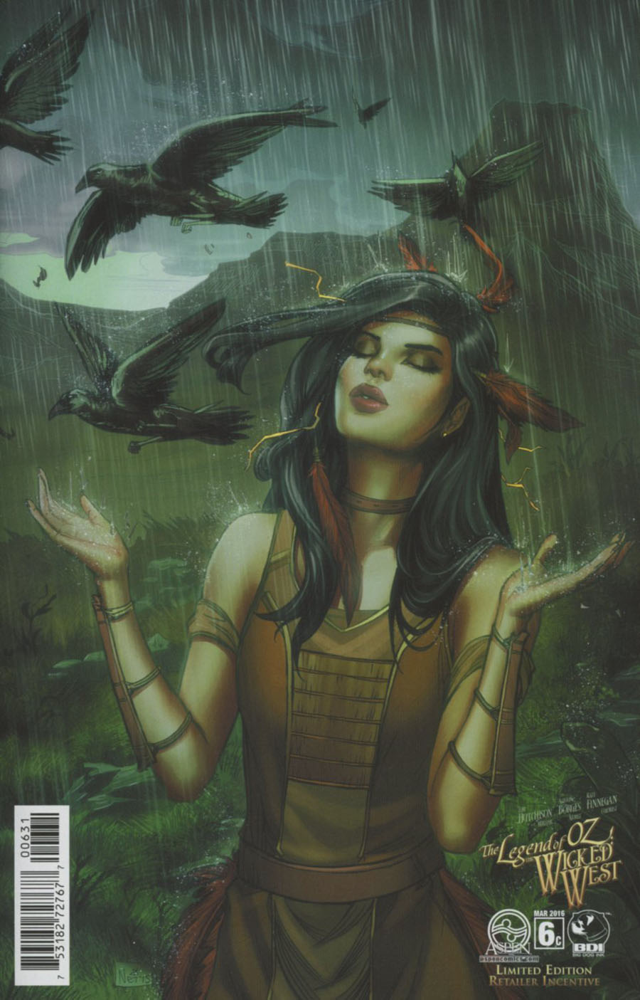 Legend Of Oz The Wicked West Vol 3 #6 Cover C Incentive Nei Ruffino Variant Cover