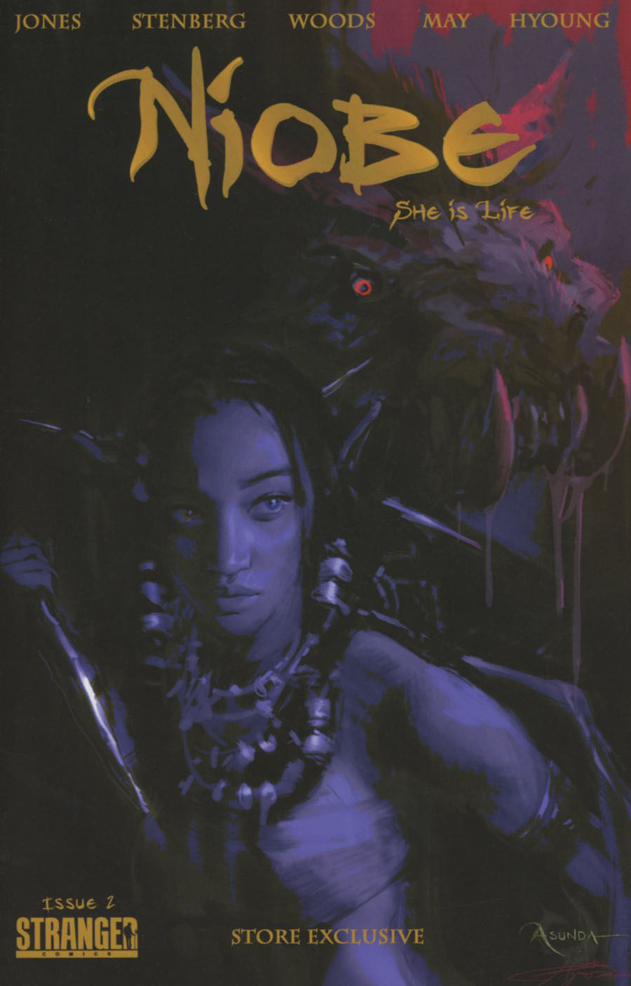 Niobe She Is Life #2 Cover B Incentive Retailer Appreciation Variant Cover