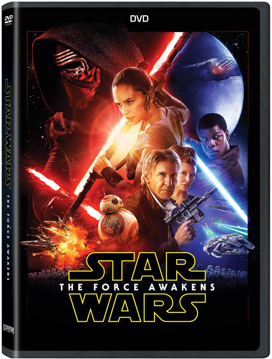 Star Wars Epidode VII The Force Awakens DVD