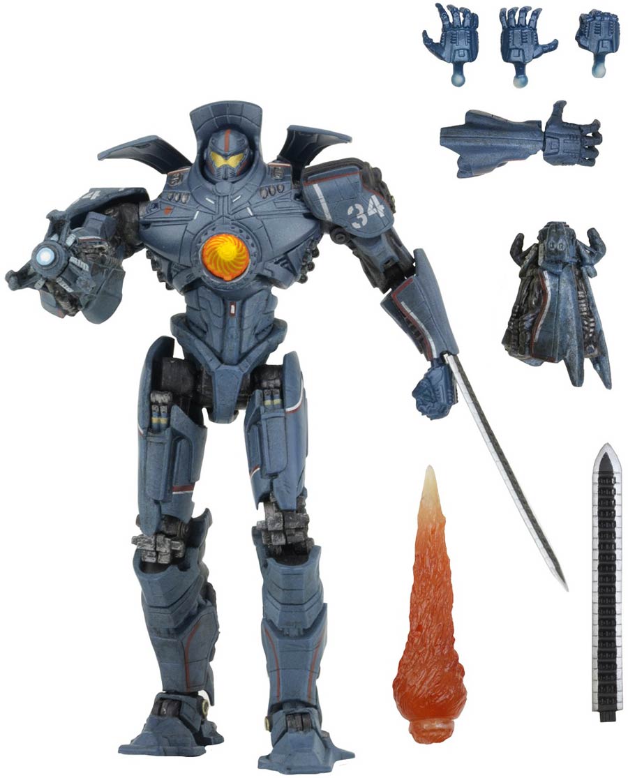 Pacific Rim Ultimate Gipsy Danger 7-Inch Action Figure