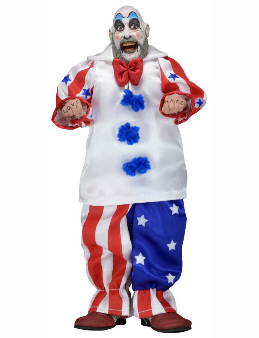 House Of 1000 Corpses Captain Spaulding Clothed 8-Inch Action Figure