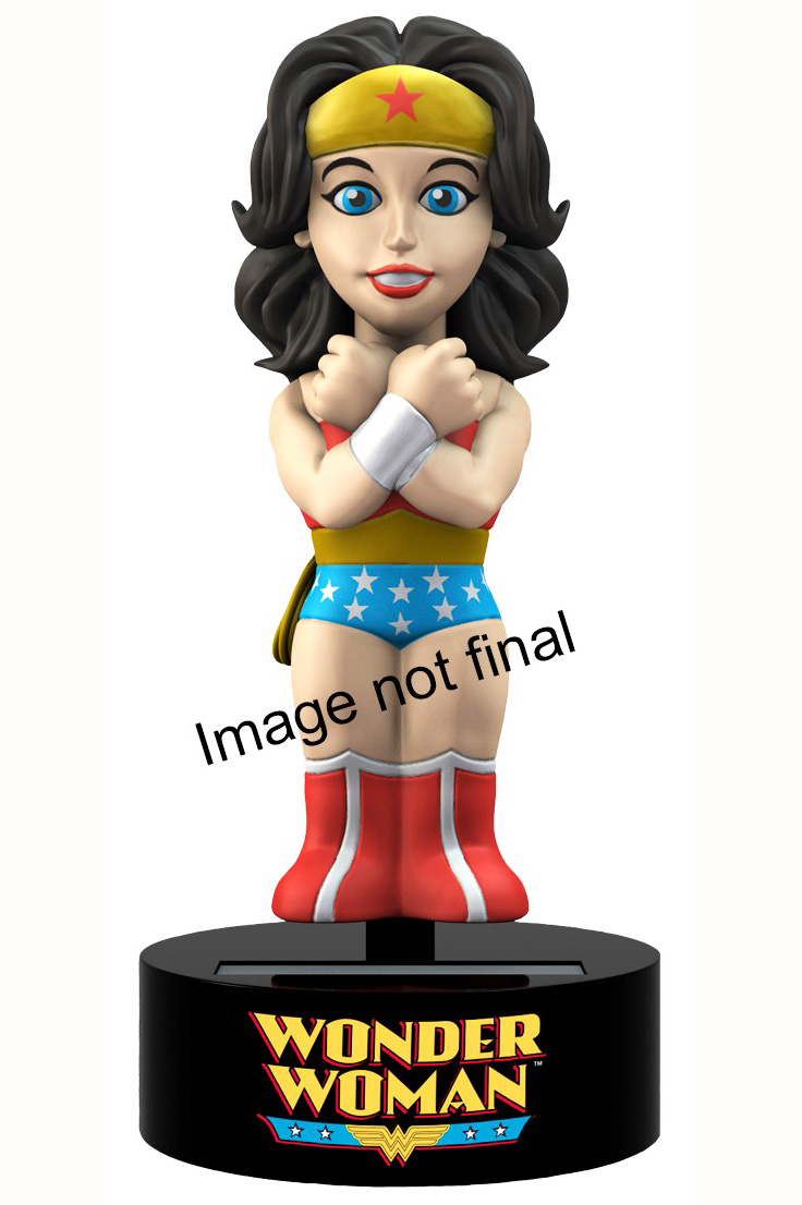 DC Comics Classic Classic Wonder Woman Solar Powered Body Knocker