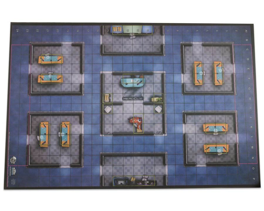 HeroClix 2016 Collectors Premium Map - Wiz Kids Office
