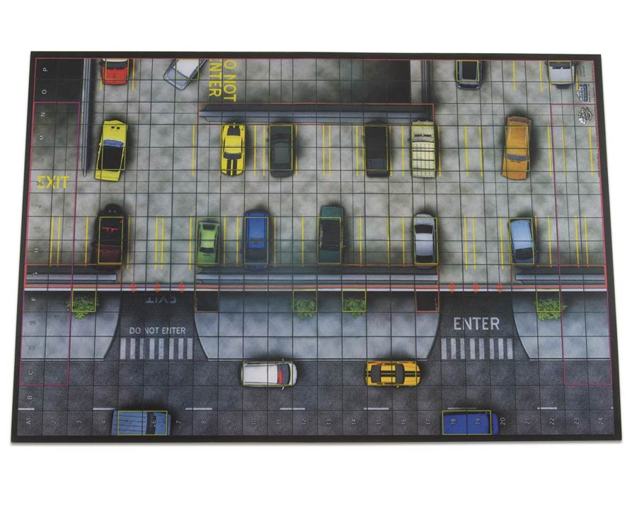 HeroClix 2016 Collectors Premium Map - Parking Garage