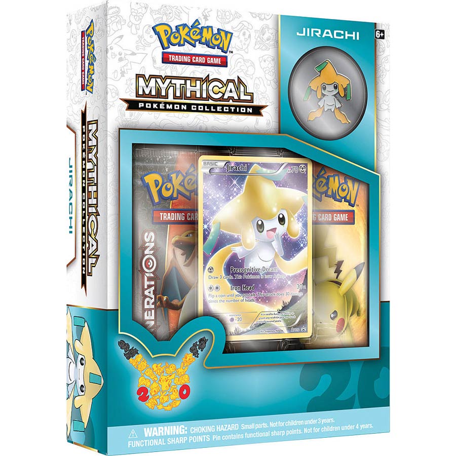 Pokemon TCG Mythical Pokemon Jirachi Collection Box