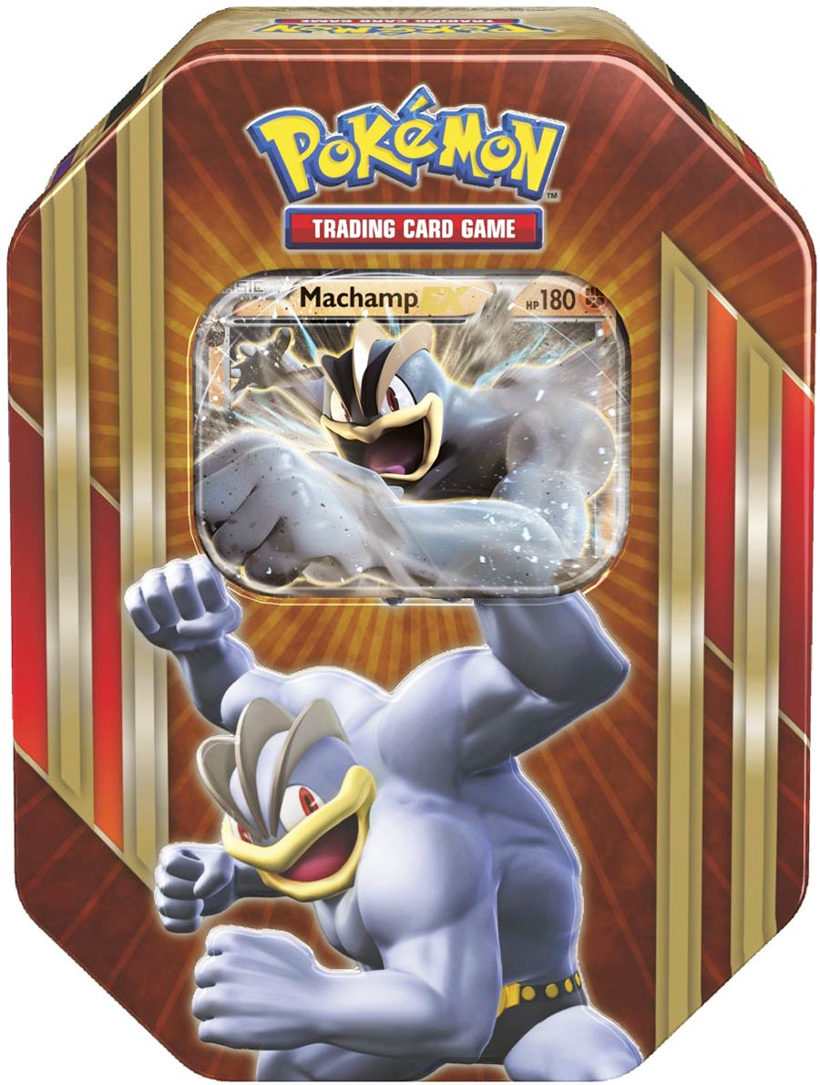Pokemon TCG Triple Power Tin - Machamp-EX
