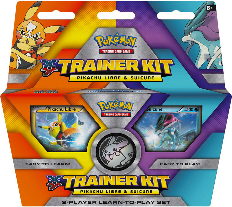 Pokemon TCG XY Trainer Kit Pikachu Libre & Suicune Single Kit