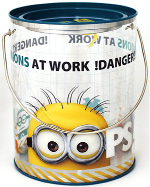 Despicable Me Clear Paint Can - At Work