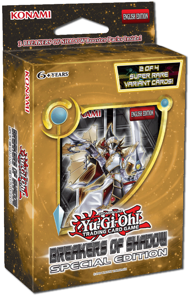 Yu-Gi-Oh Breakers Of Shadow Special Edition Box
